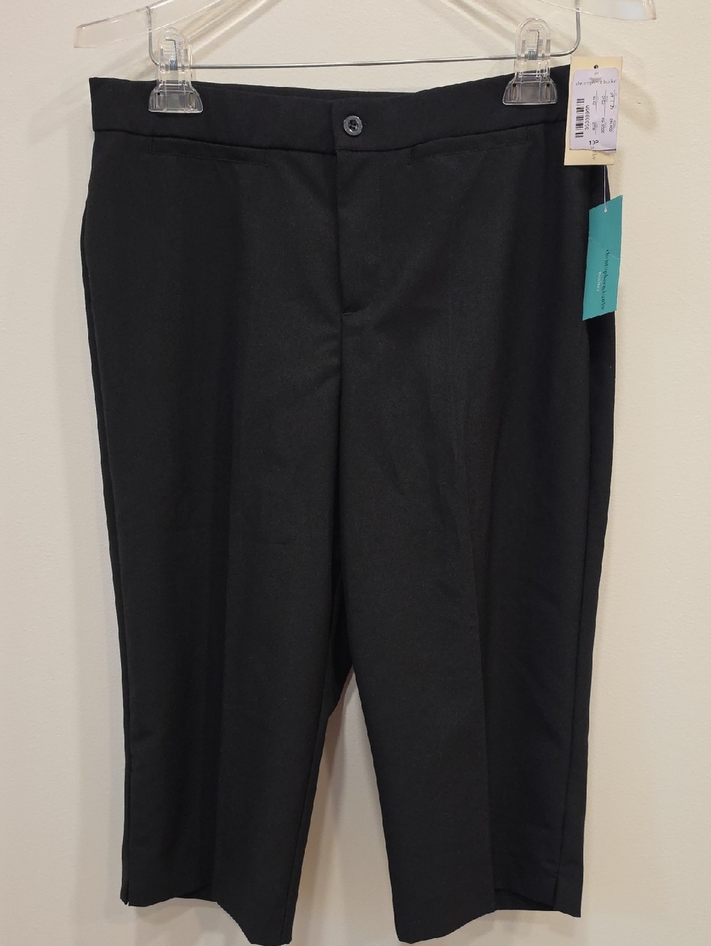 Christopher & Banks Dress Black Capris